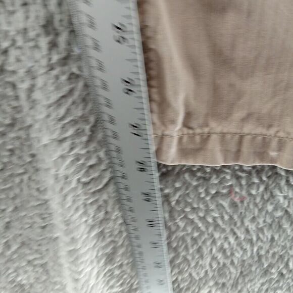 Banana Republic Pants Mens 36x30 Beige Khaki Herringbone Stripe Pattern Flaps - Picture 4 of 10